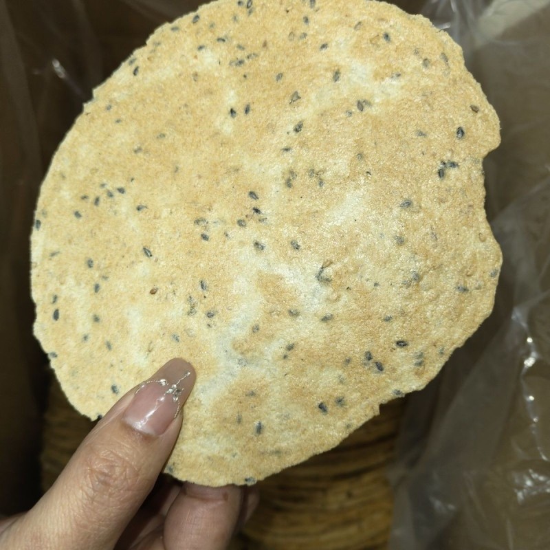 山药青稞饼，薄脆咸香老少皆宜，适合商用跑江湖摆地摊赶大集