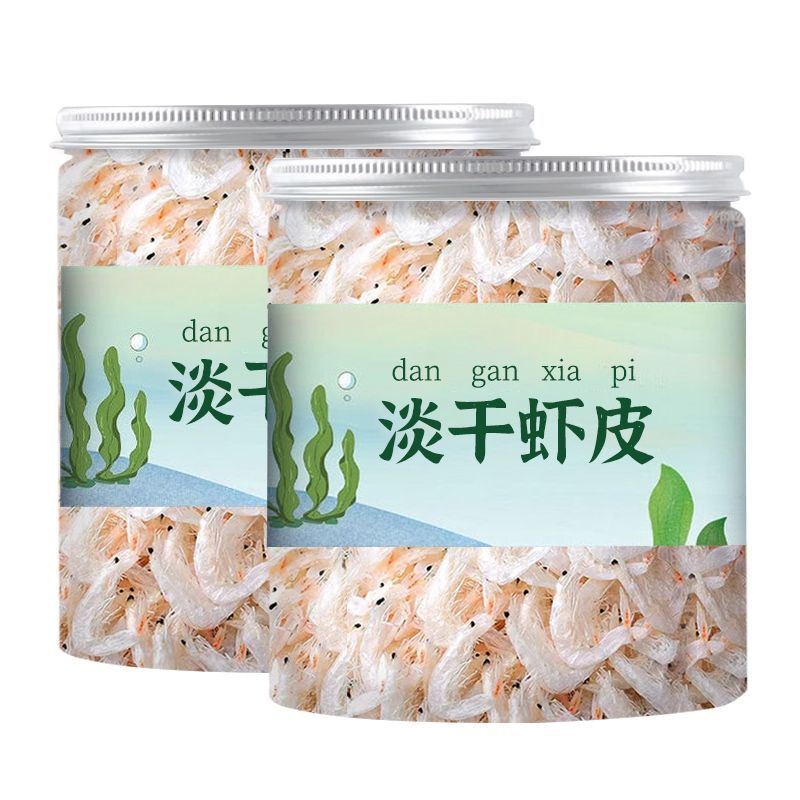 特级淡干无盐全干虾皮天然高品质干货土特产批发