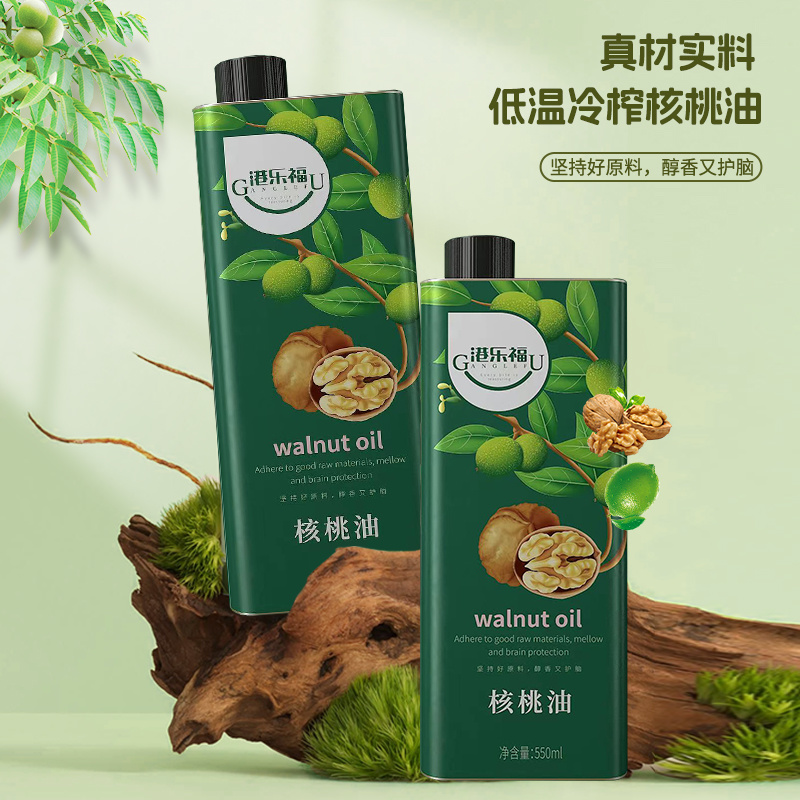 港乐福初榨核桃油