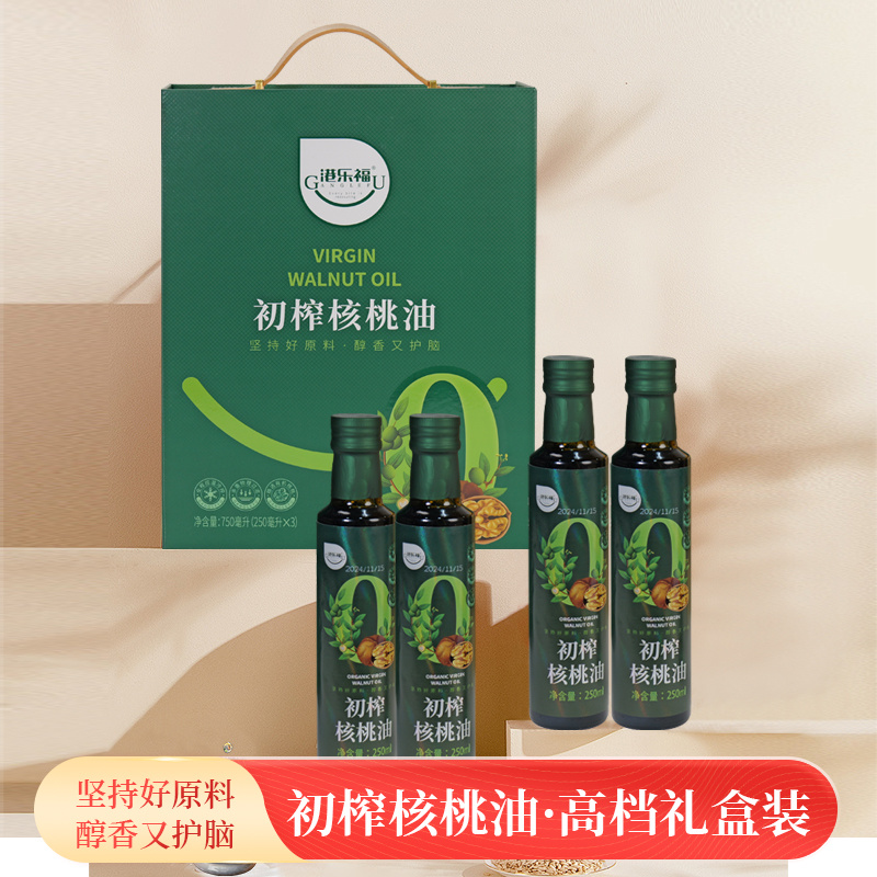 港乐福初榨核桃油