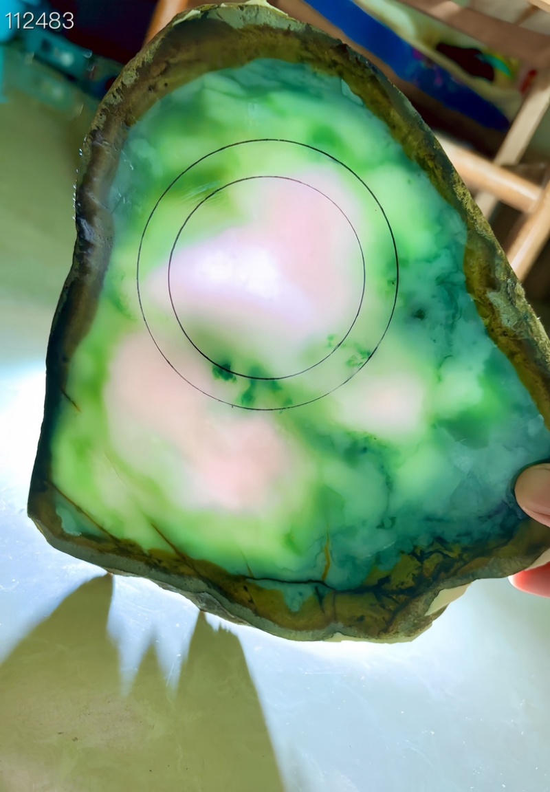 翡翠手镯料
