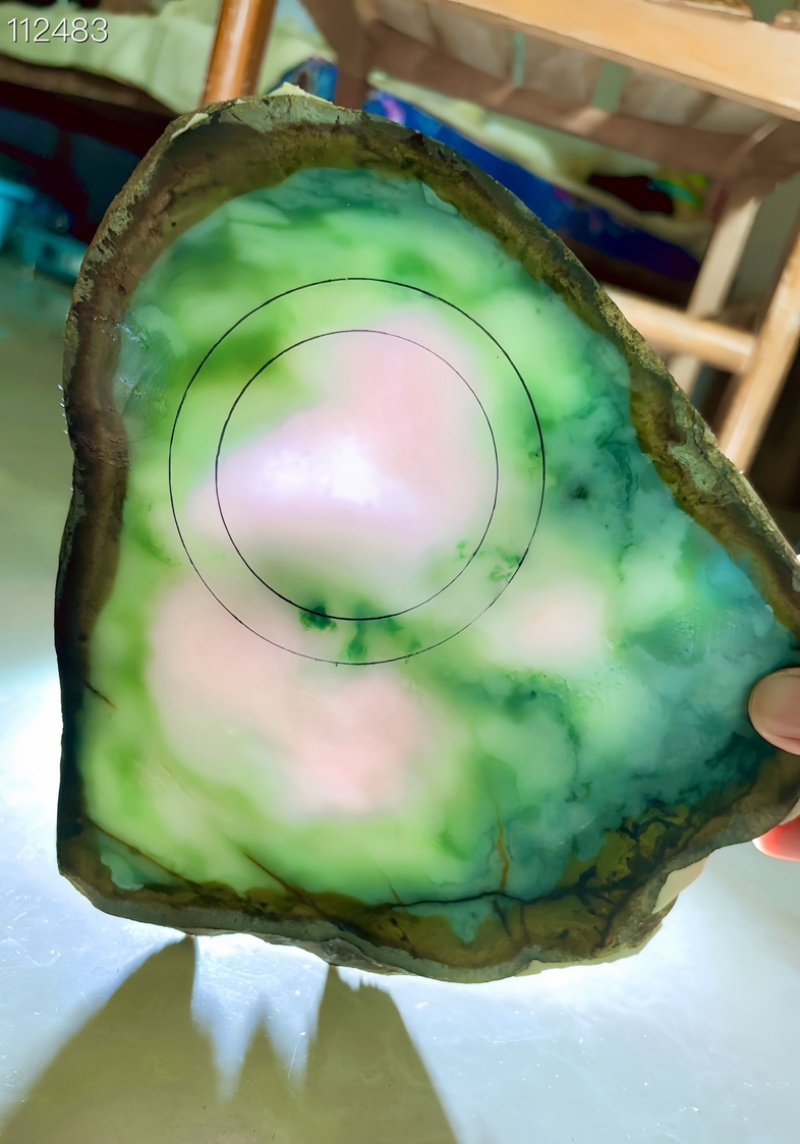 翡翠手镯料