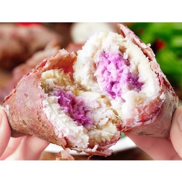 【精品】正宗沙地新鲜现挖冰淇淋番薯一点红地瓜板栗花心红薯包邮