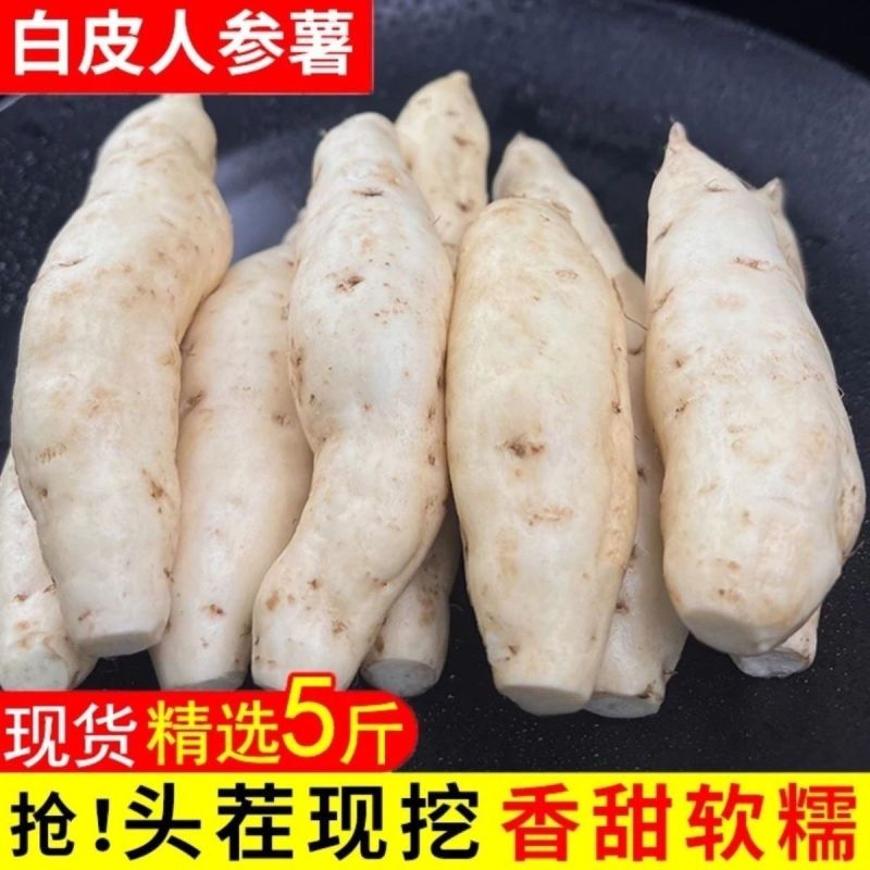 广东正宗湛江网红红薯现挖人参薯香甜软糯老人小孩都喜欢