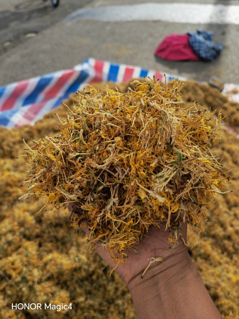 贵州安龙金银花，大开花，无硫，机器烘干的，颜色好