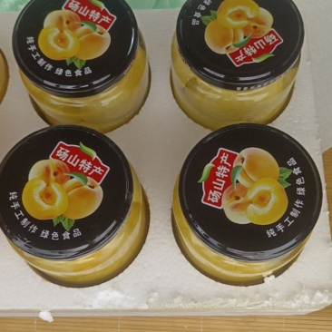 纯手工砀山黄桃罐头