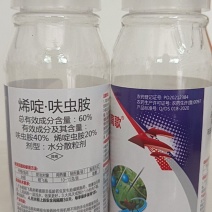 60%烯啶呋虫胺桃树蚜虫水稻稻飞虱有较好防效持效期较长