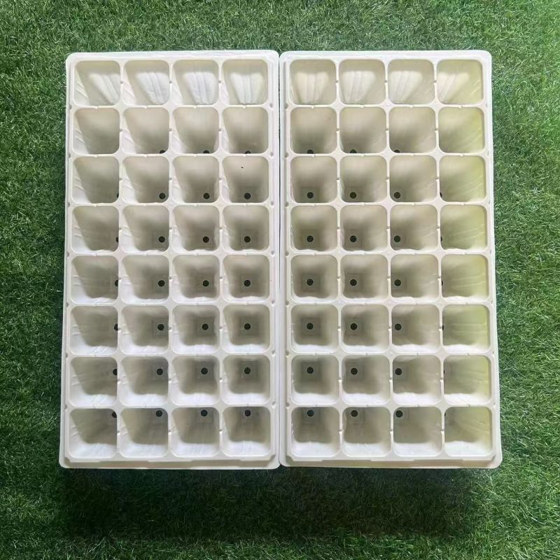 加深32孔林木草莓育苗盘白色蓝色现货充足