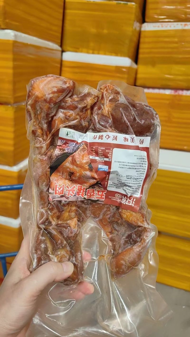 全熟卤猪头肉20斤装，开袋即食