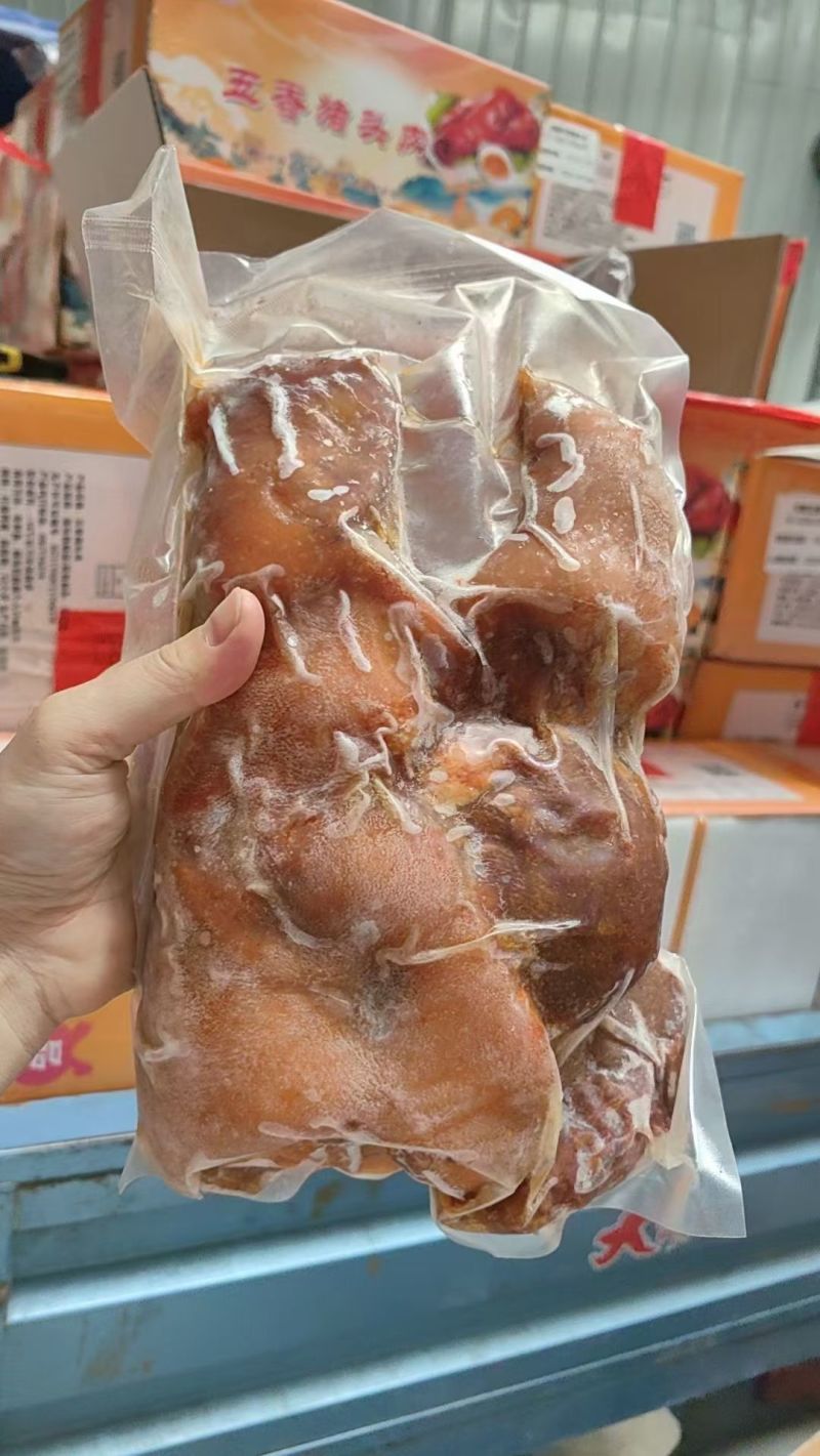 全熟卤猪头肉20斤装，开袋即食