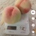 白凤水蜜桃。套镂空袋子
