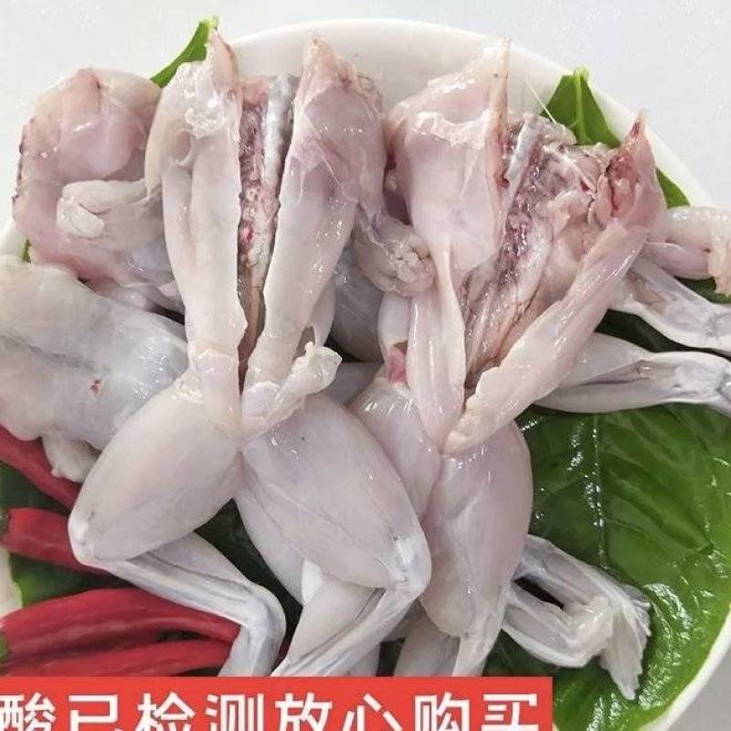 新鲜现杀牛蛙腿品质优可视频看货基地直供欢迎咨询