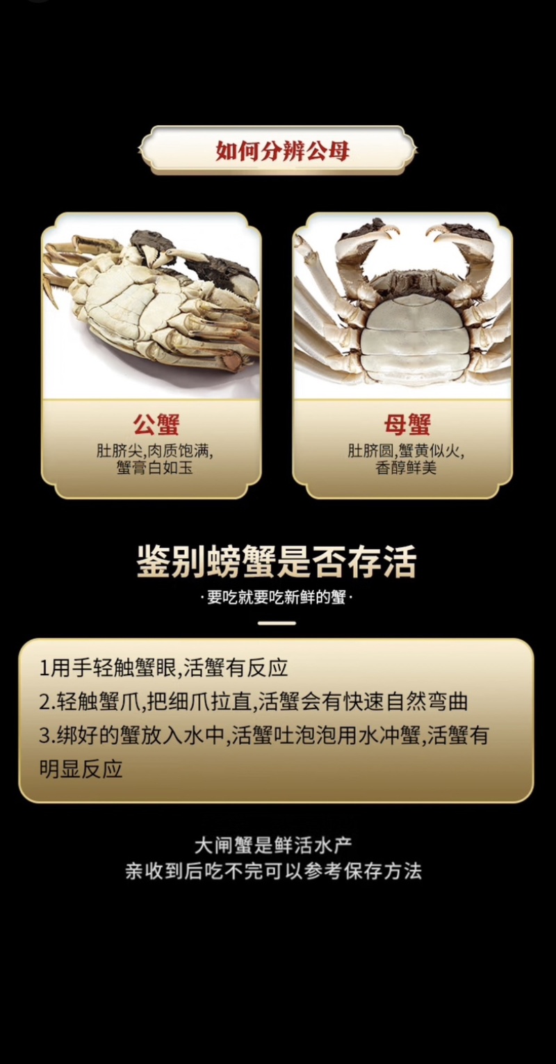 精品六月黄大闸蟹现货打捞鲜活足斤足两特别肥