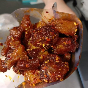 内蒙古肥瘦相间的牛肉干嗷嗷香的一款牛肉干
