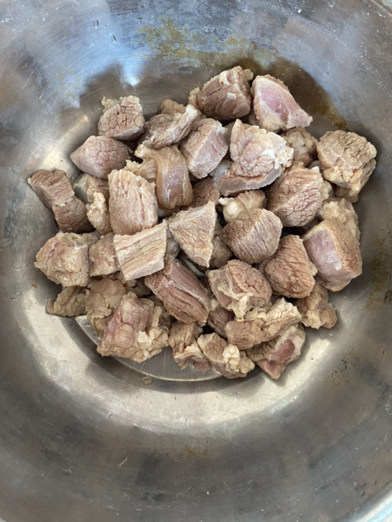 飞水牛肉粒，熟度好味道好价格不贵可做小包装