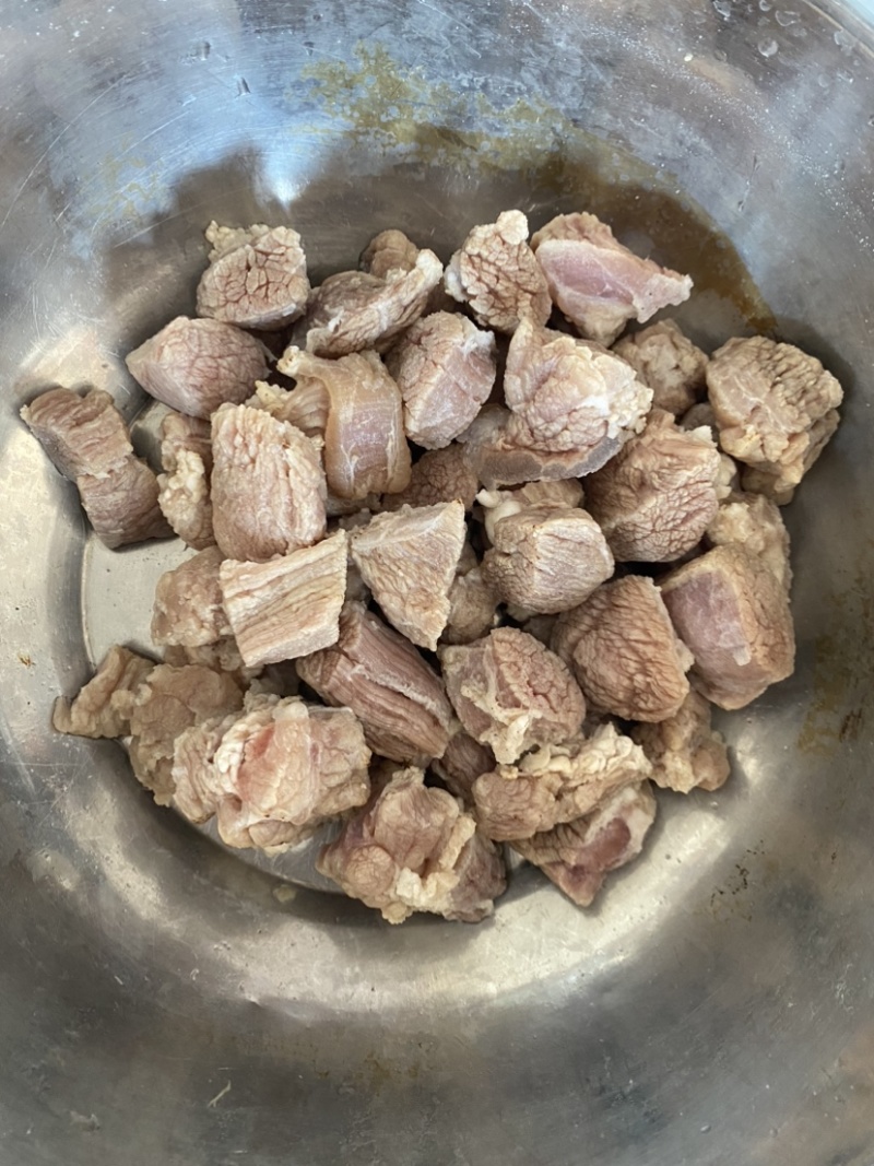 飞水牛肉粒，熟度好味道好价格不贵可做小包装