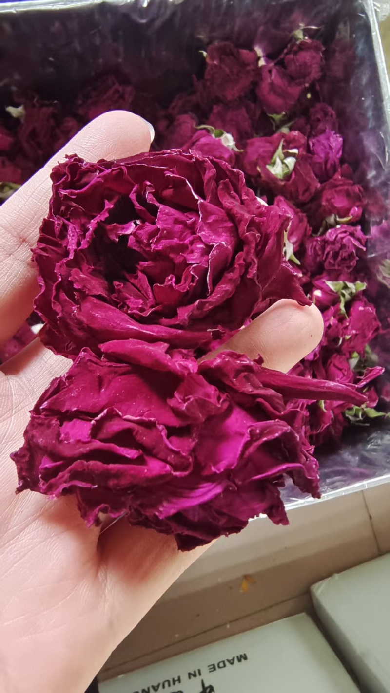 墨红玫瑰泡水级别烘干还有冻干2斤起包邮整箱优惠