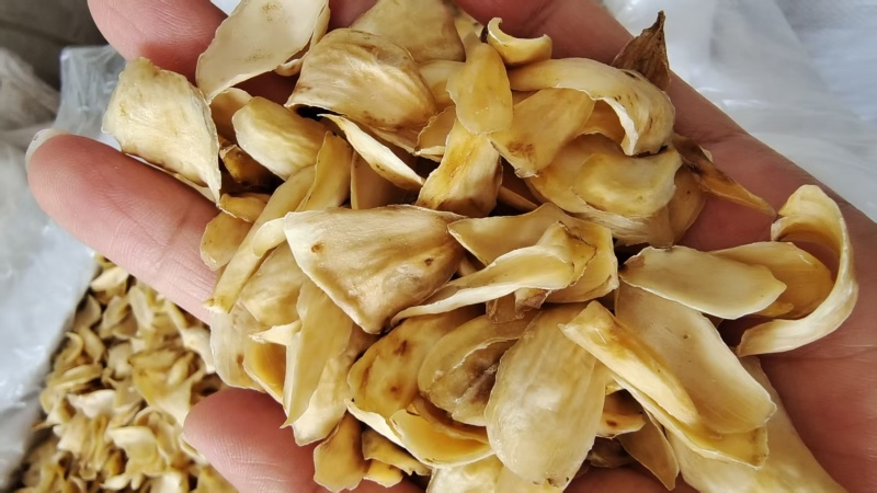 百合干选货7带点苦味药食同源选货2斤包邮