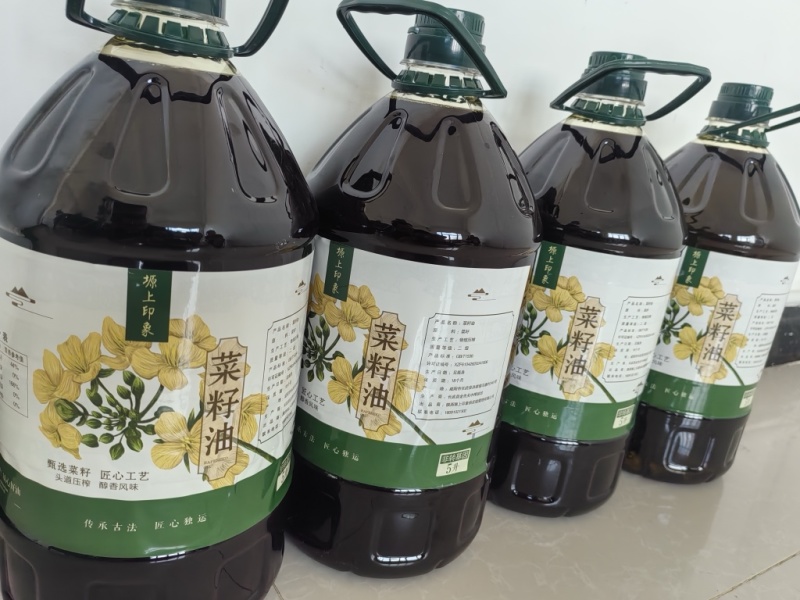 纯菜籽油陕西纯香***价格冰点工厂直销