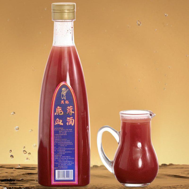 鹿茸血酒正品保证厂家直销500ml/塑料瓶42度真材实料