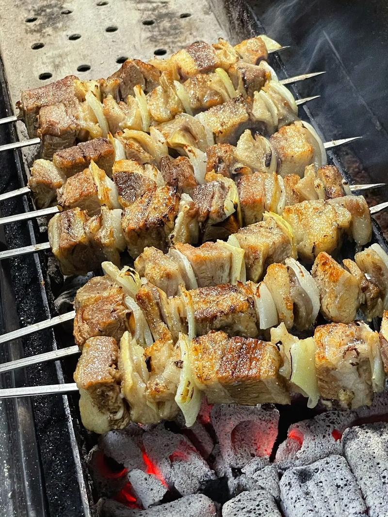宫后夹肉串