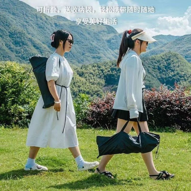 户外折叠椅子露营野餐月亮椅便携休闲折叠床旅行折叠椅午休折叠床