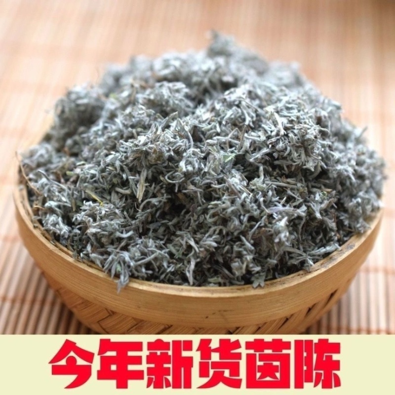 茵陈二月头茬茵陈没起苔棉茵陈无杆子野生茵陈