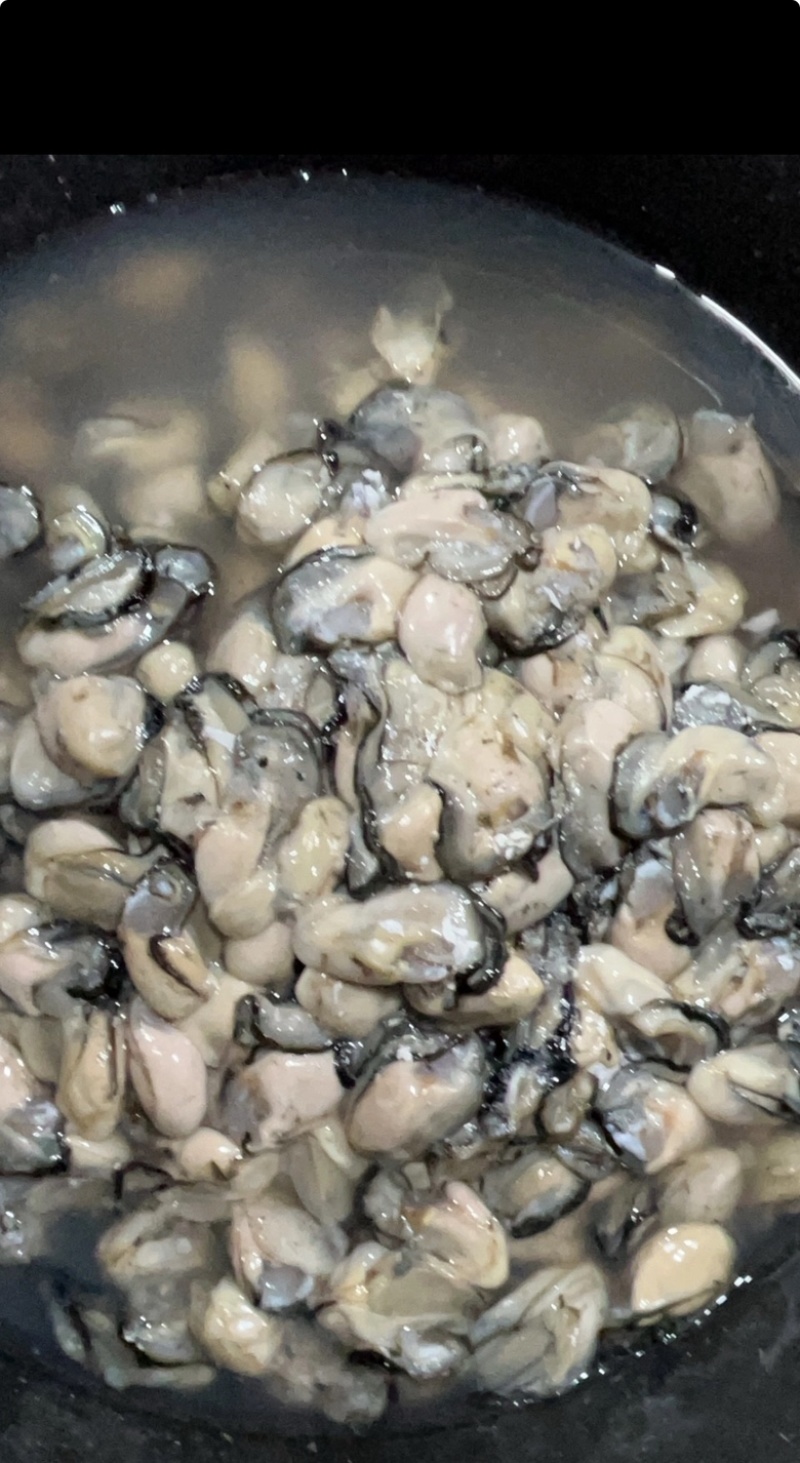 福建宁德霞浦海蛎蚝肉小中大都有