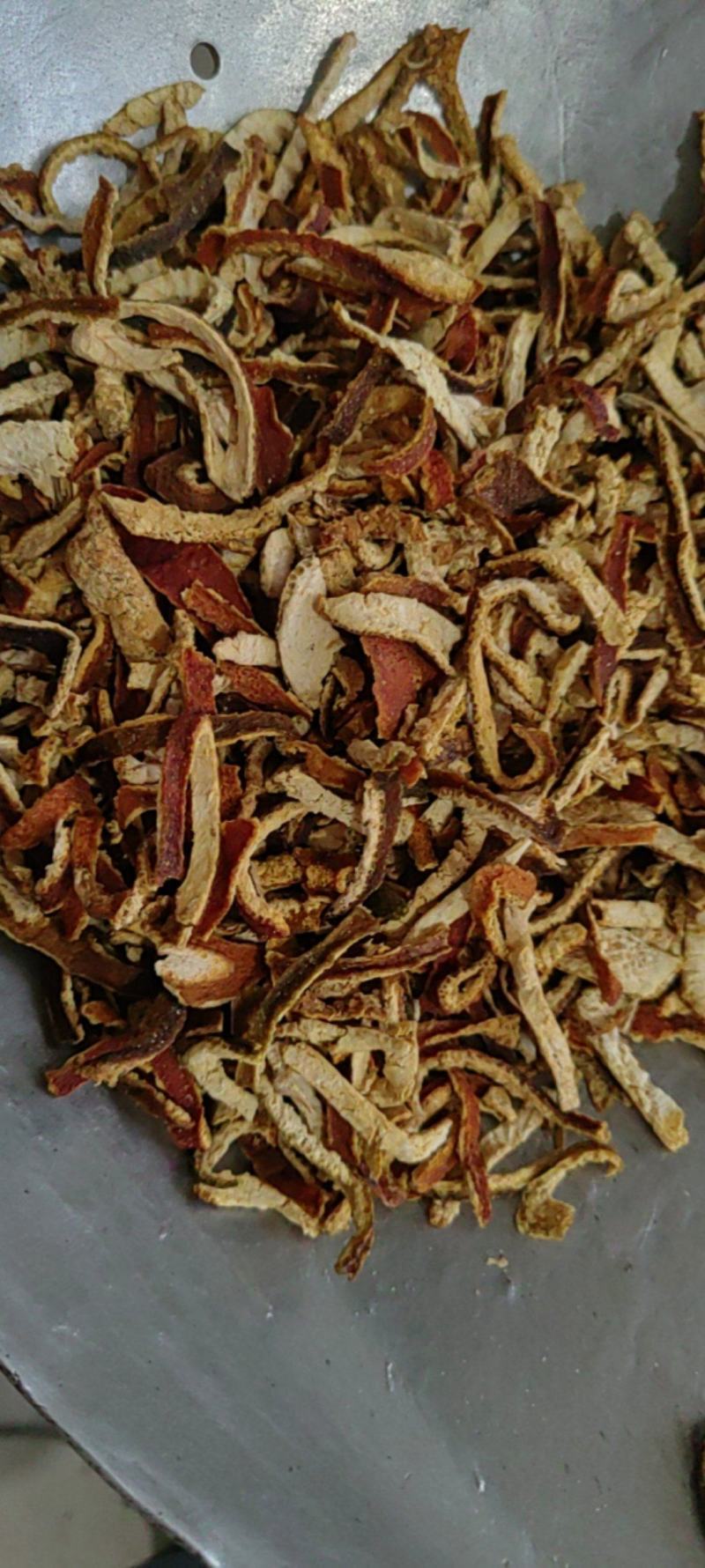 《陈皮》陈皮丝颜色好浙江陈皮买好药尽在聚源中药