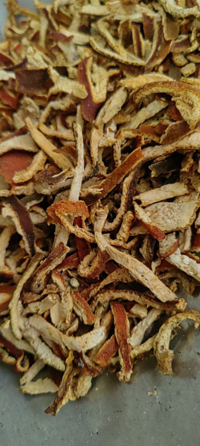 《陈皮》陈皮丝颜色好浙江陈皮买好药尽在聚源中药