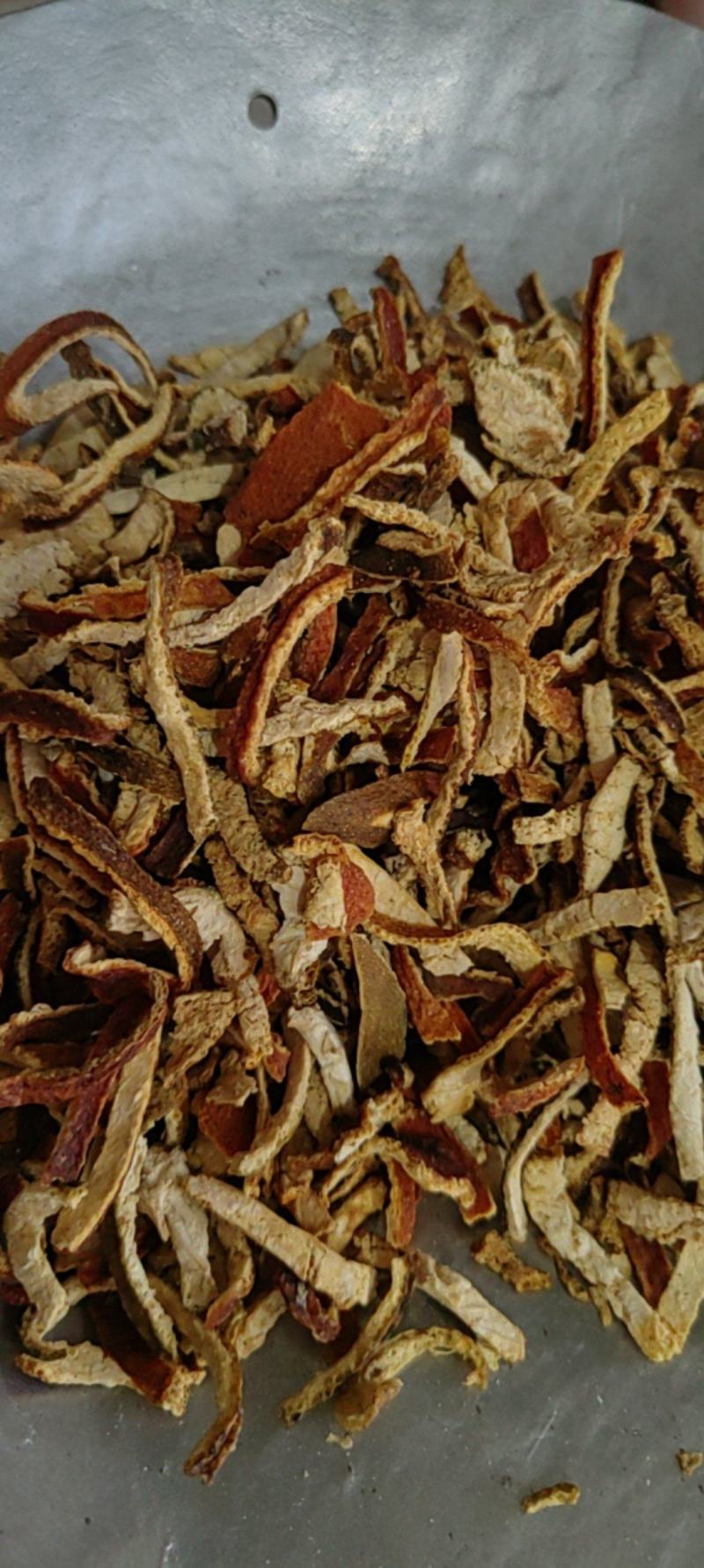 《陈皮》陈皮丝颜色好浙江陈皮买好药尽在聚源中药
