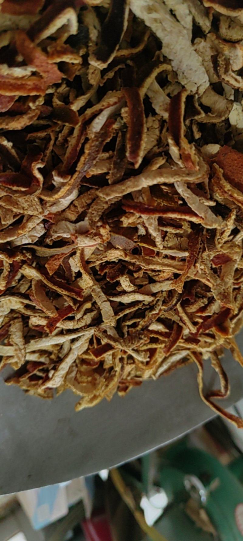 《陈皮》陈皮丝颜色好浙江陈皮买好药尽在聚源中药
