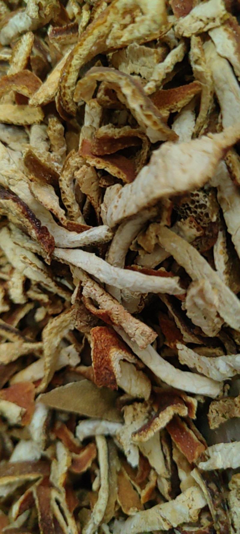 《陈皮》陈皮丝颜色好浙江陈皮买好药尽在聚源中药