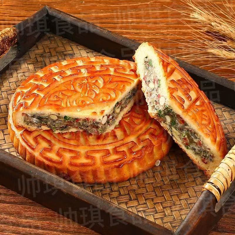 五仁大月饼