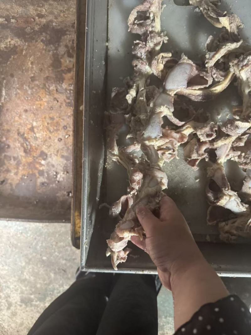 牛一根筋，牛拆骨肉