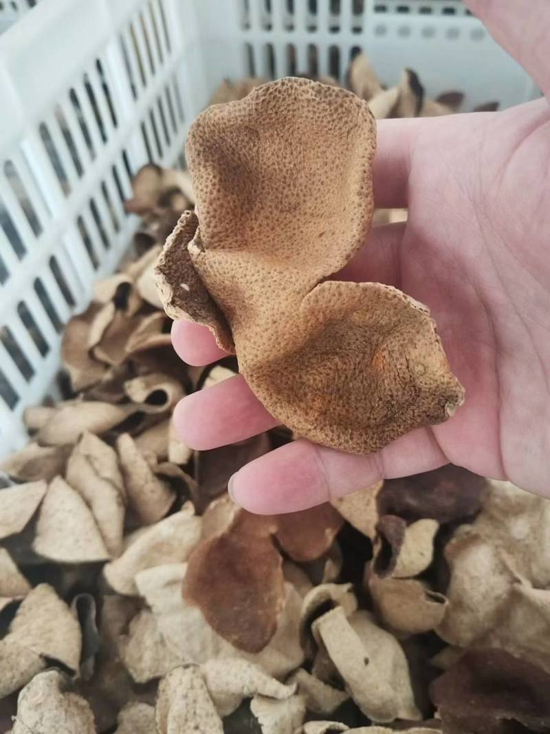 天马干仓2017年微红皮，部分有薄荷味，农户保存断皮