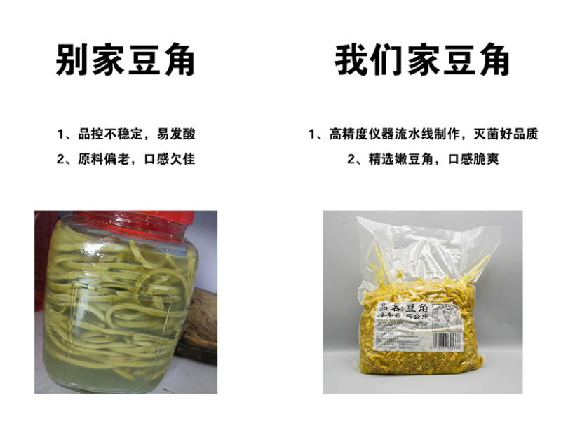 【泡菜】美味原味豆角，厂家直销，大品牌值得信赖