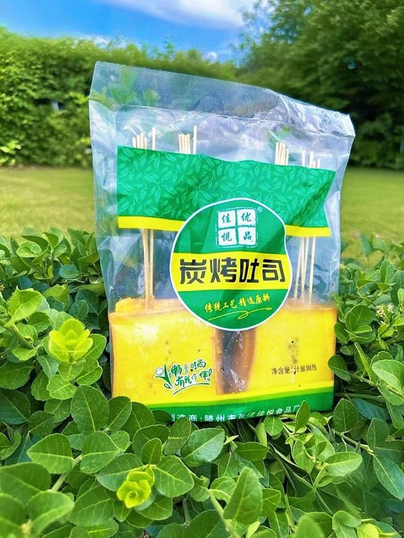 网红烧烤面包片，条，碳烤吐司