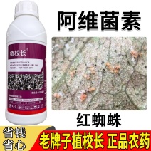 老牌子植校长阿维菌素18克/升棉花触杀胃毒红蜘蛛杀虫