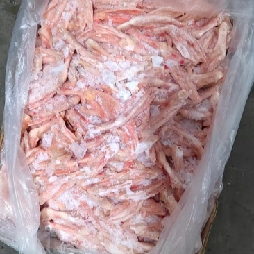 板冻鸭掌有货平切带筋大中小号都有