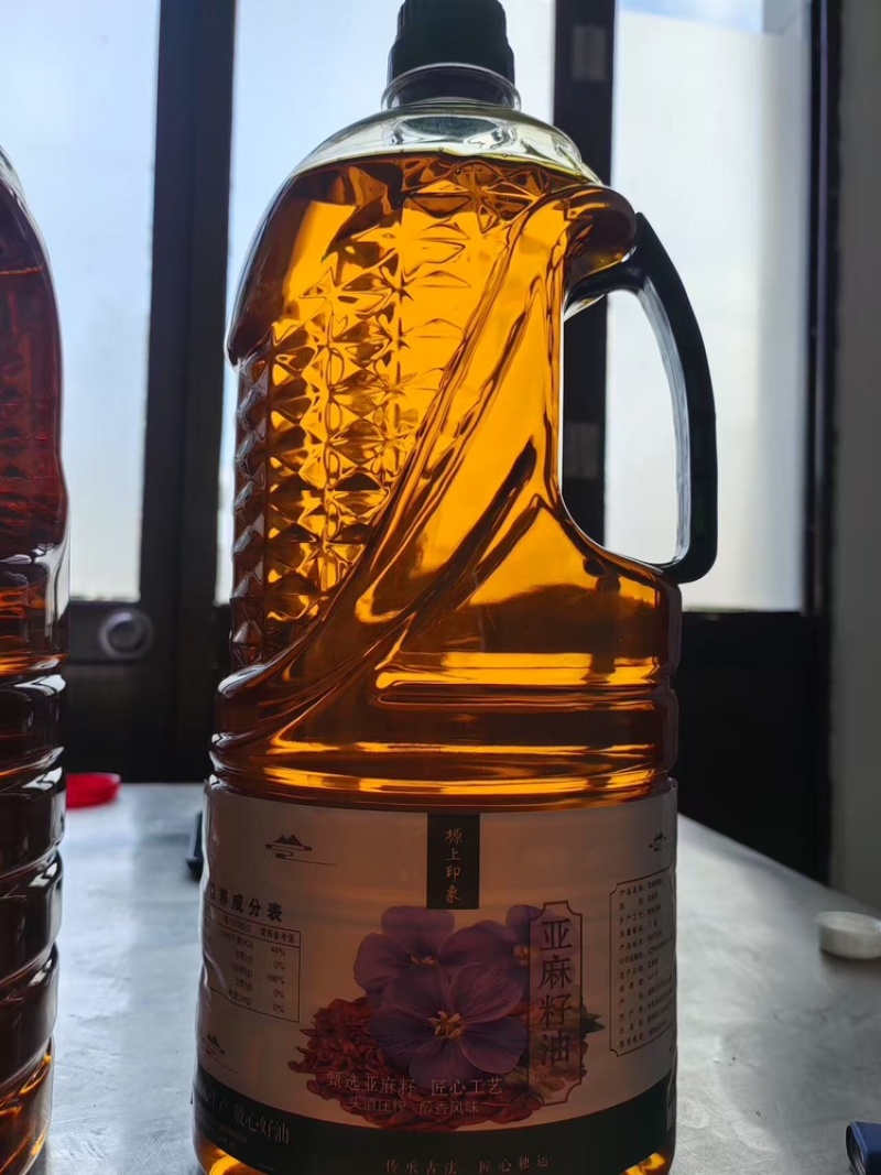 亚麻籽油厂家直销量大质优价格优惠支持视频看货采购