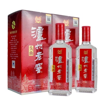 泸州老窖头曲52度浓香型白酒500ml*6瓶礼盒装整箱