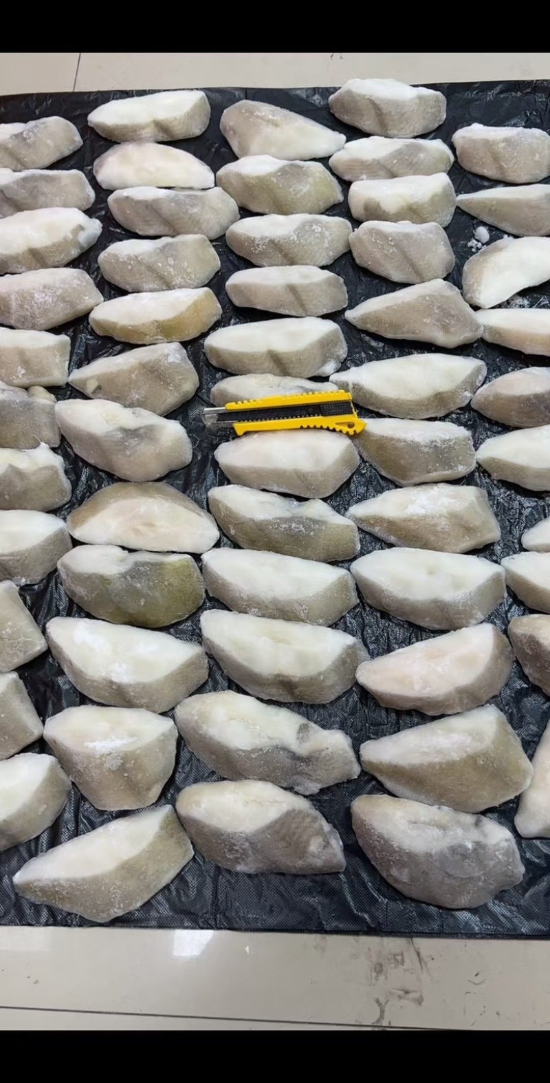 比目鱼蝶鱼块鲽鱼块食堂海鲜批发蝶鱼块多宝鱼块鸦片鱼块