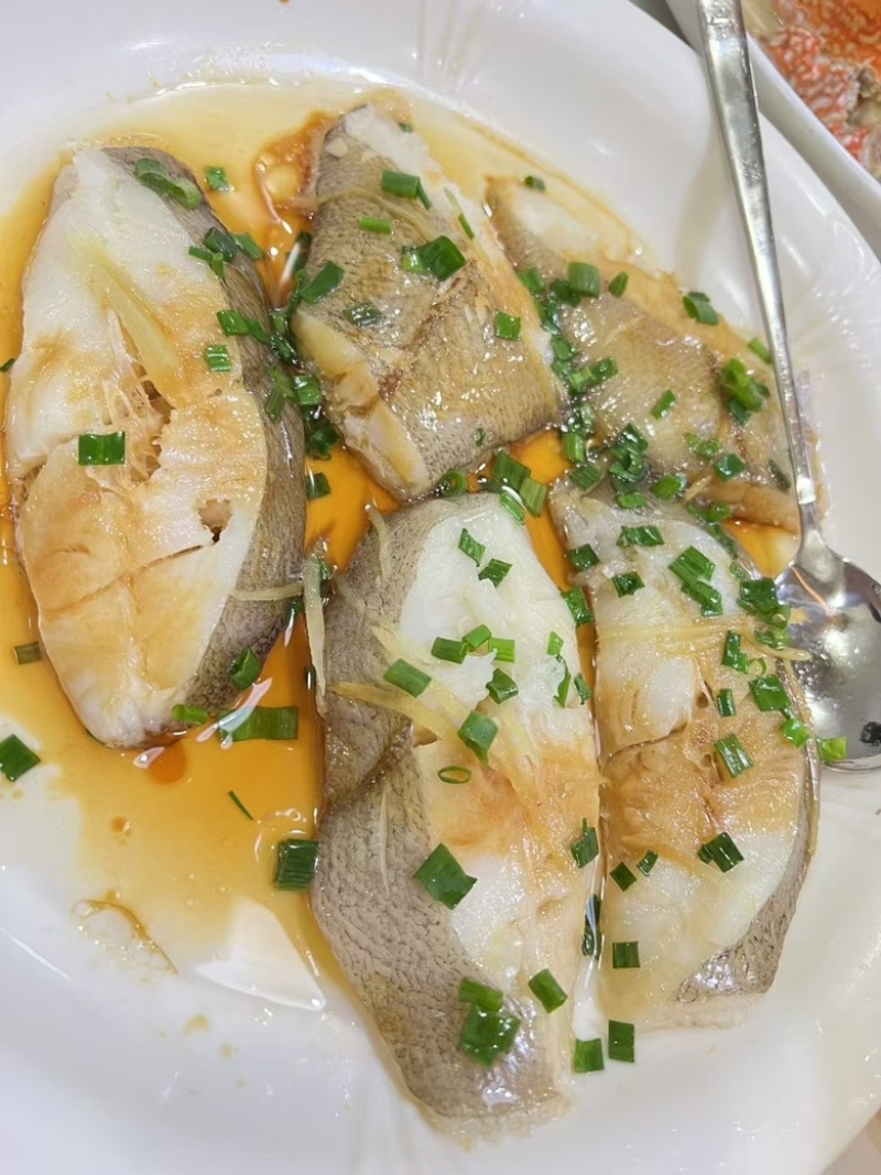 比目鱼蝶鱼块鲽鱼块食堂海鲜批发蝶鱼块多宝鱼块鸦片鱼块
