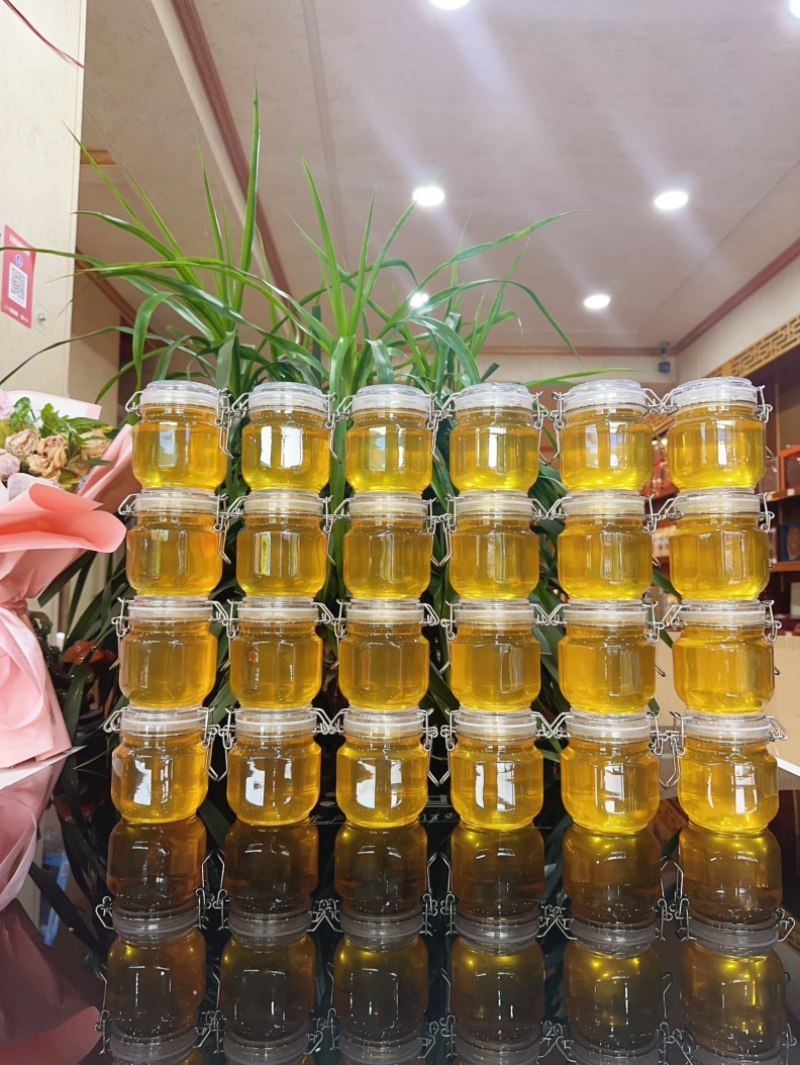 长白山椴树蜂蜜优质好蜜，2025年新蜜42度