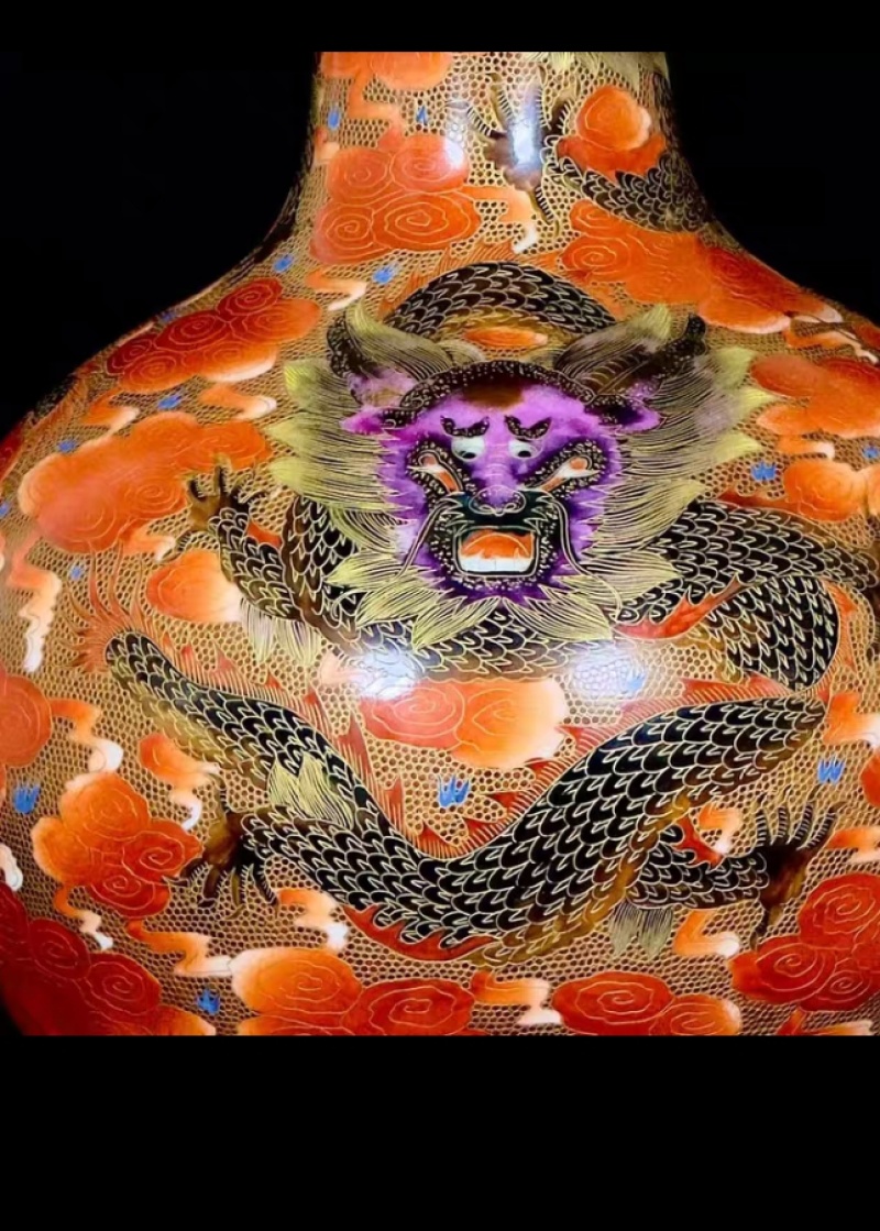 景德镇客厅大号仿古花瓶