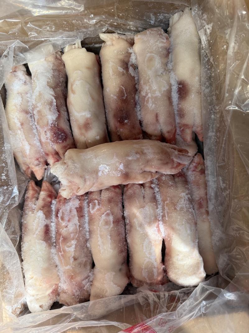 次一级带筋前蹄规格：10kg22个左右猪