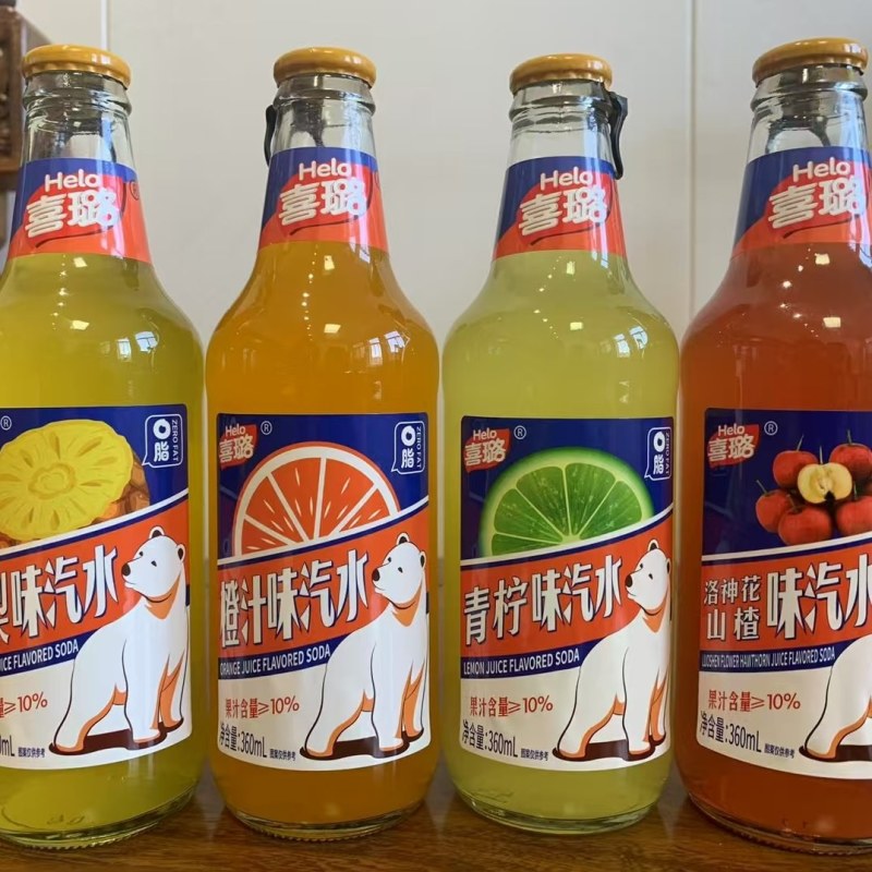 360毫升果汁汽水