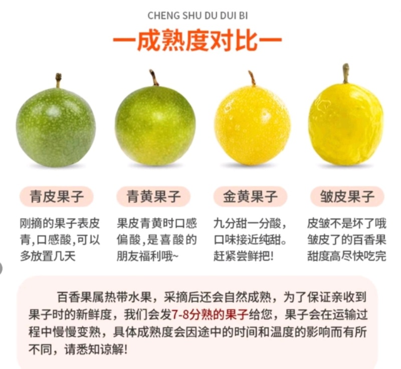 广东梅县百香果钦蜜9号百香果果香四溢产地直供量大从优