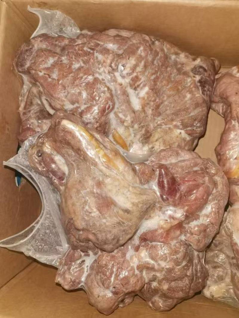 济南历城去皮熟羊肉新货资质齐全货量大日期新按要求分拣打包